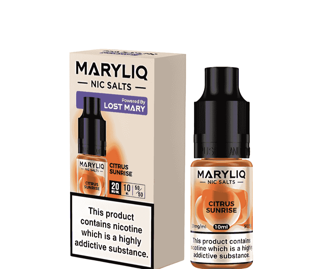 Lost Mary MARYLIQ Nic Salts Citrus Sunrise